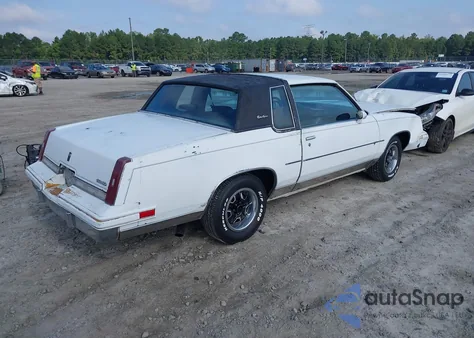1986 Oldsmobile Cutlass Supreme from USA, damaged, VIN 1G3GR47A4GP344765